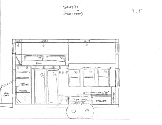 Early Naj Haus drawing