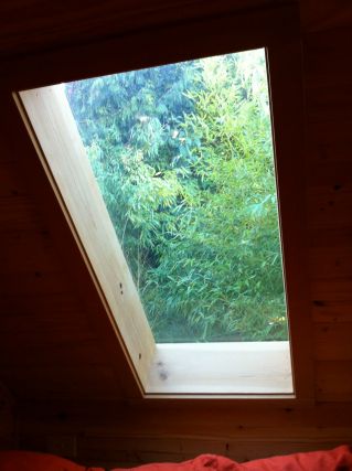 Gina's tiny house skylight Gina's tiny house skylight