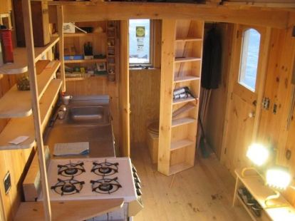 Gold Thread Tiny House kitchen Gold Thread Tiny House kitchen