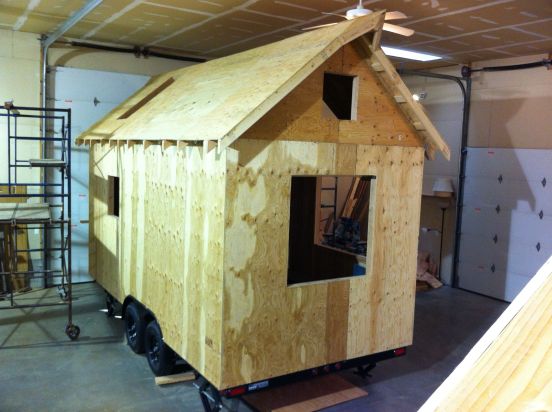 final roof sheathed back