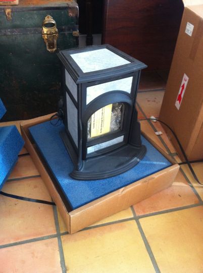 mini franklin gas stove