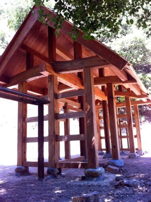 framed tassajara gate 2013