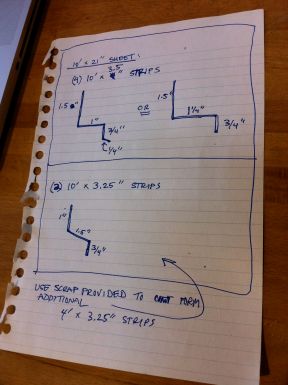 flashing folding punchlist