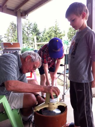 ice cream making lesson