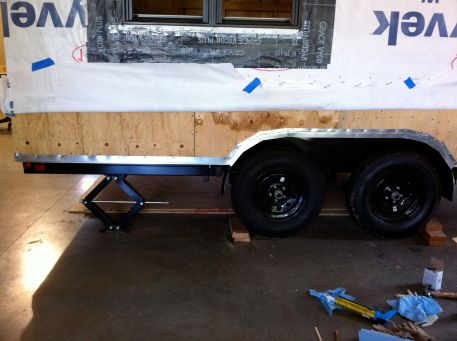 metal lower edge flashing