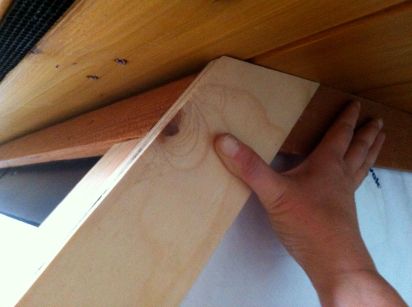 mocking up corner trim